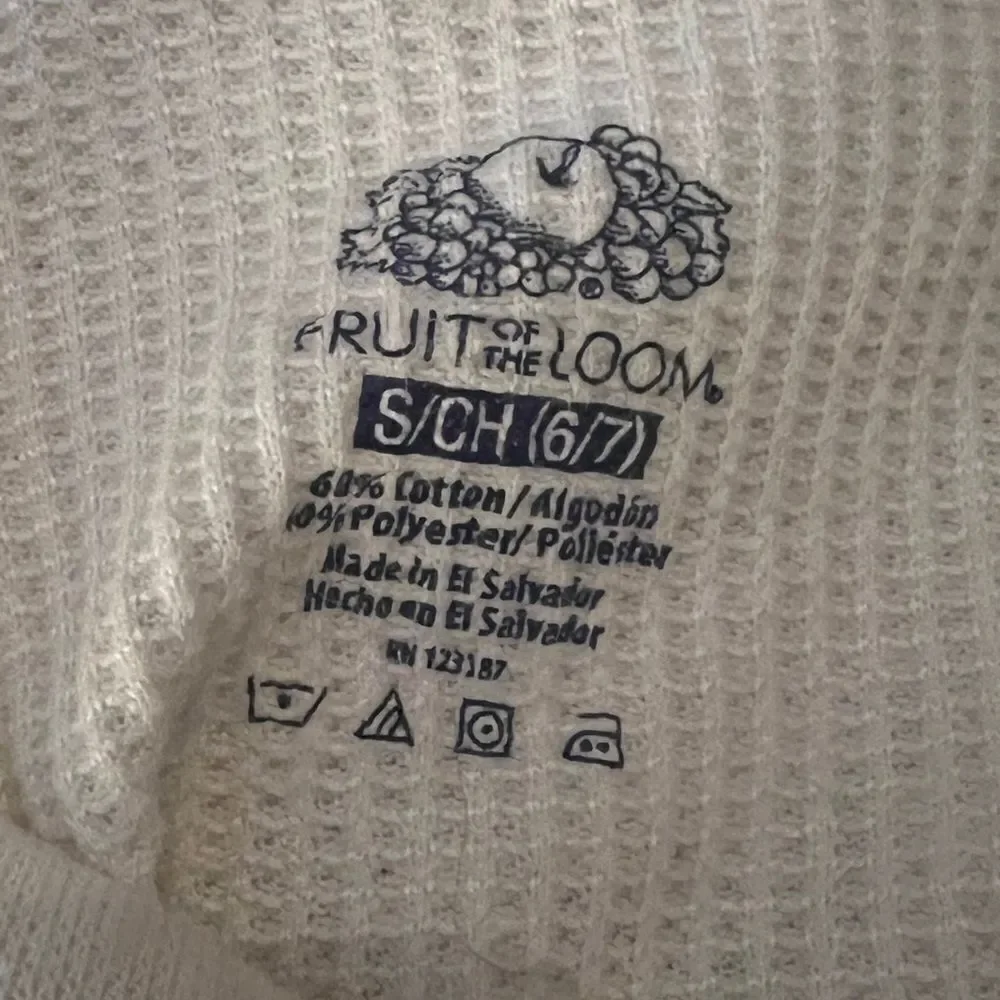 Fruit of the Loom Chill Chasers Boy 4 Piece Long Underwear Boys Shirts Pants 6/7